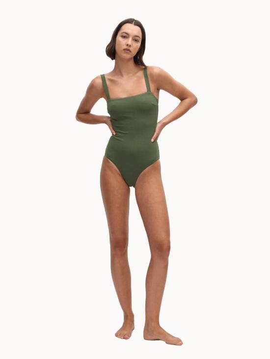  Matteau 원피스 수영복 마토 스퀘어 마이요  사파리 크링클 - OTHER BRANDS