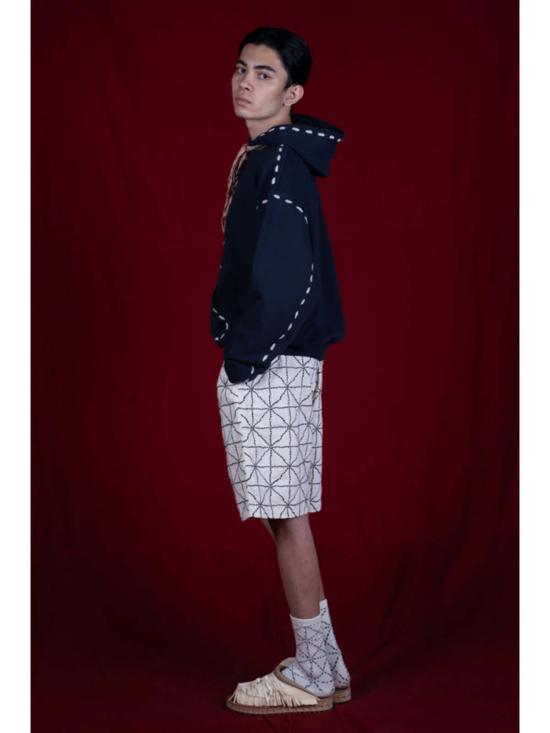  캐피탈 숏팬츠 Kapital 8oz 컬러 데님 포크 도조 이지 쇼츠 그린