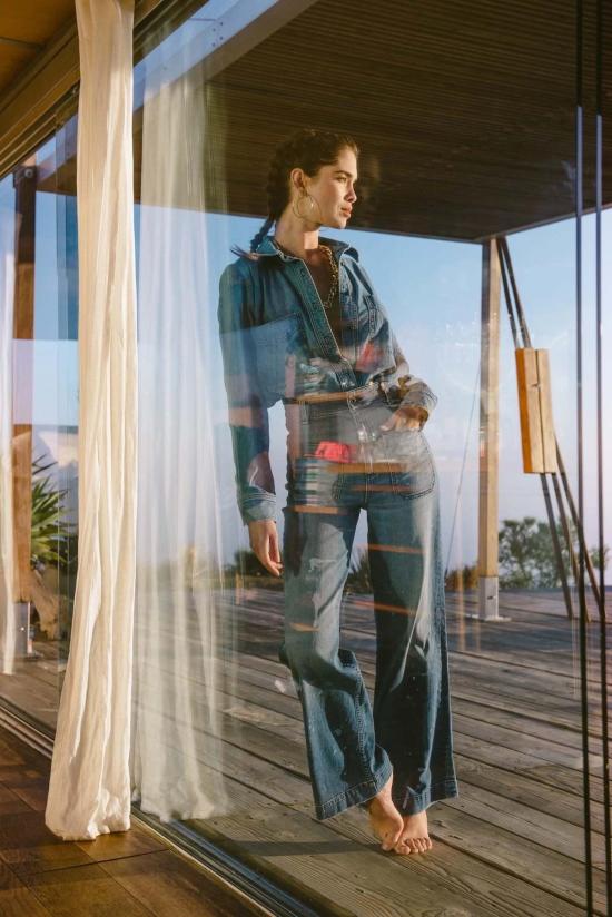  ASKK 뉴욕 데님 팬츠 Askk Ny 세일러 팬츠 멀홀랜드 - ASKK NY