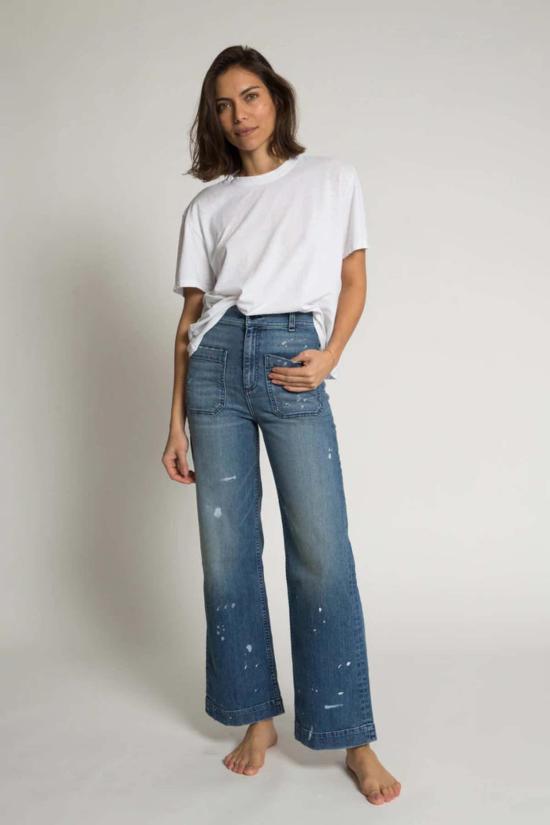  ASKK 뉴욕 데님 팬츠 Askk Ny 세일러 팬츠 멀홀랜드 - ASKK NY