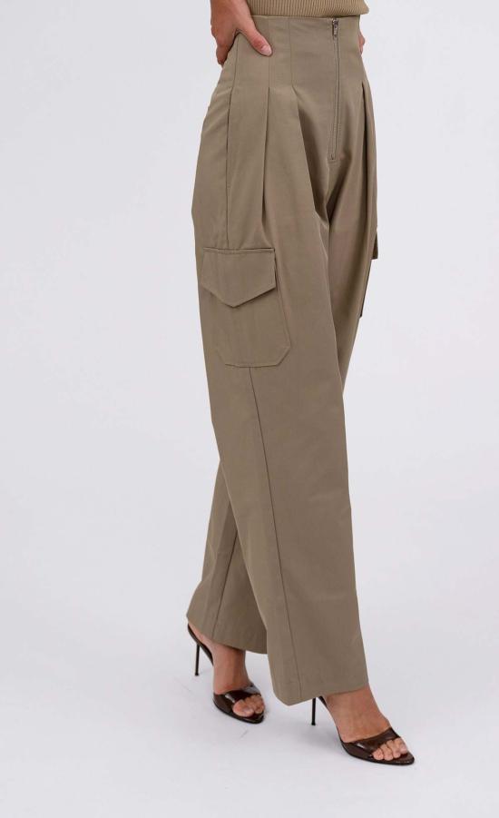  논살란트 레이블 스트레이트 팬츠 넌샬런트 라벨 워커 팬츠 아미 - NONCHALANT LABEL