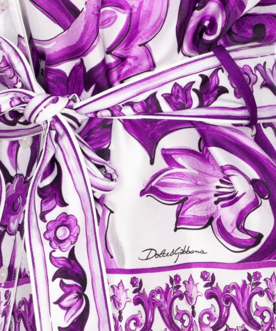 25FW 돌체앤가바나 블라우스 F5G67THI1TKIP3TN PURPLE - DOLCE & GABBANA