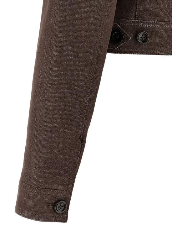 25SS 막스마라 carpa 크롭 자켓  2511041013600002 BROWN - MAX MARA