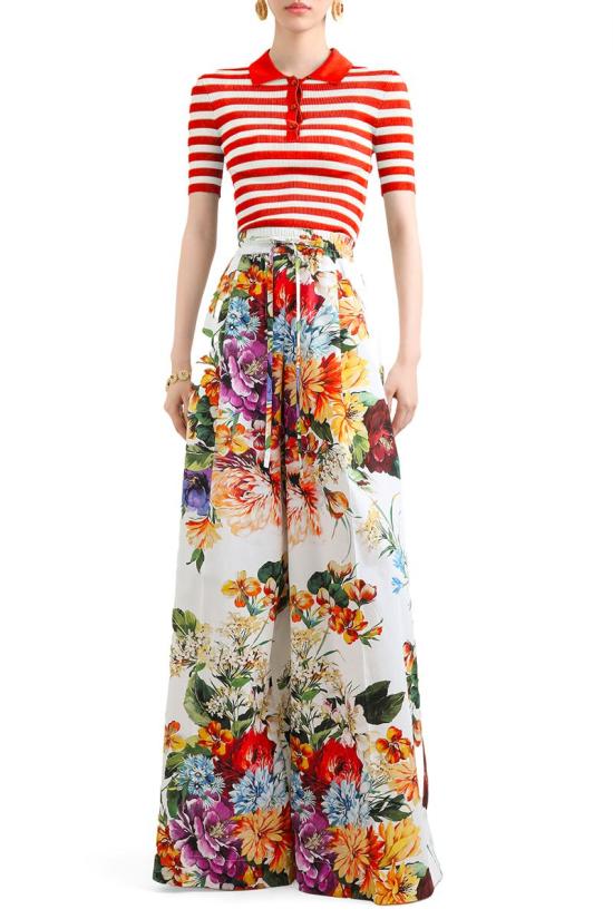 25FW 돌체앤가바나 블라우스 FXZ37ZJAIRRW8266 ORANGE - DOLCE & GABBANA