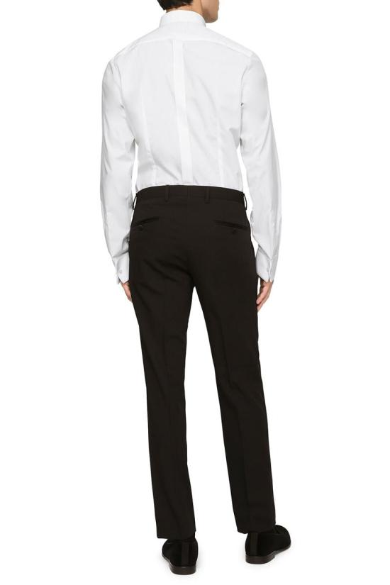 25FW 돌체앤가바나 긴팔 셔츠 G5EN3TFU5T9W0800 WHITE - DOLCE & GABBANA