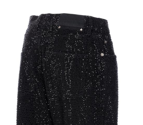 25FW 골든구스 데님 팬츠 GWP00844P00147590100 Black - GOLDEN GOOSE