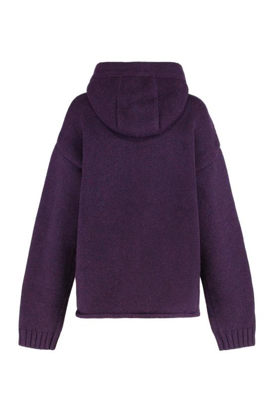 24FW JW앤더슨 가디건 KW1290YN0170 489 PURPLE - JW ANDERSON