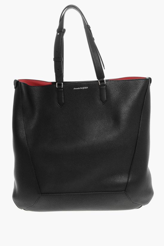  알렉산더 맥퀸 토트백 7581411AAPO1000 Black