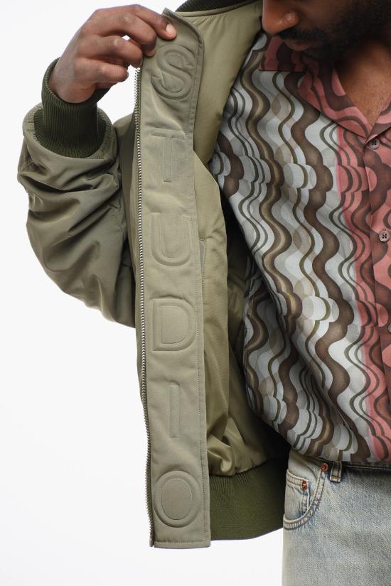  1989 스튜디오 봄버 자켓 SS24 60NY GM Military Green - 1989 STUDIO