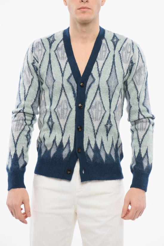  아미리 가디건 AW23MKC003WO 420 Light blue