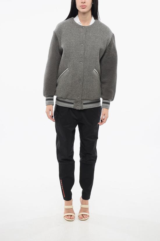  지방시 봄버 자켓 BW00LM61AT 055 Gray - GIVENCHY