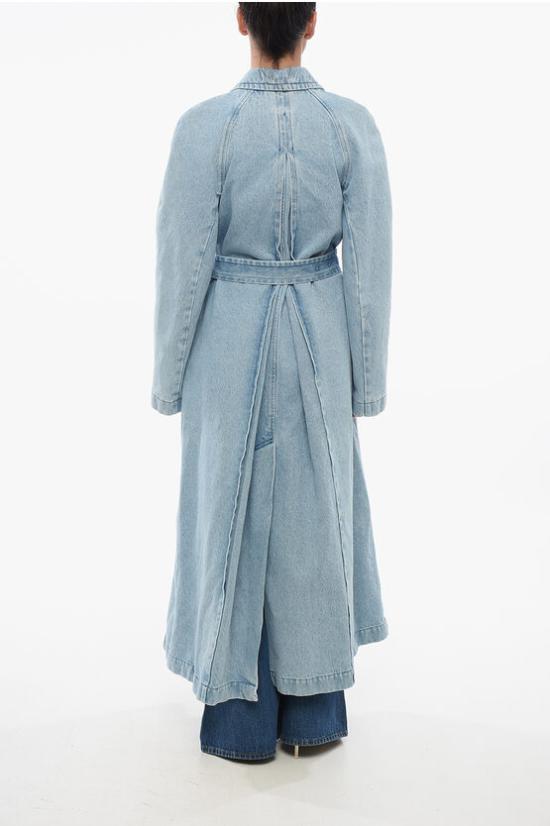  드리스 반 노튼 코트 241 010215 8451 514 Light blue - DRIES VAN NOTEN