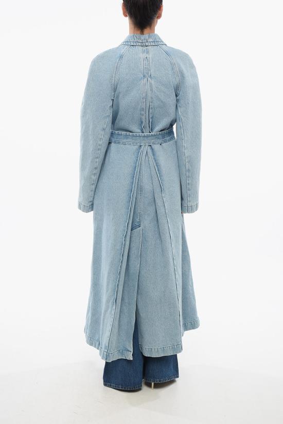 드리스 반 노튼 코트 241 010215 8451 514 Light blue - DRIES VAN NOTEN