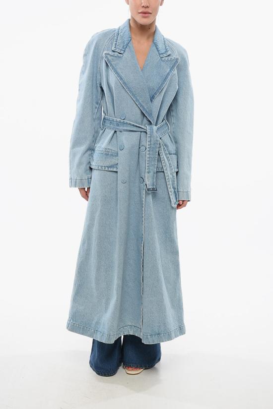  드리스 반 노튼 코트 241 010215 8451 514 Light blue