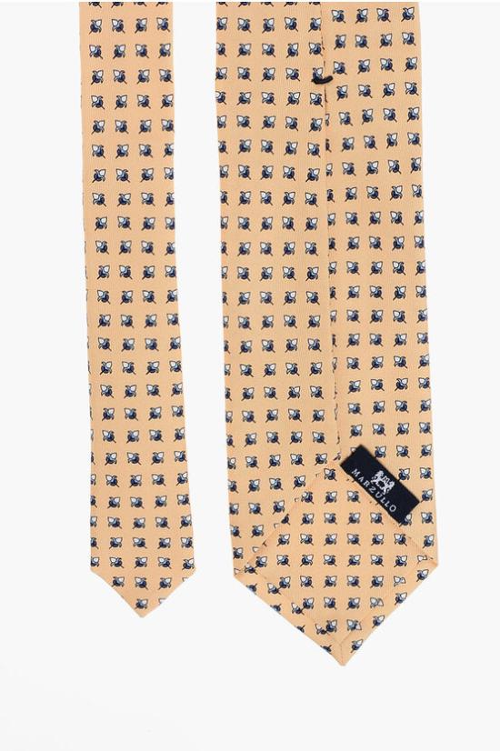  마르줄로 넥타이 10106 2 Yellow - MARZULLO