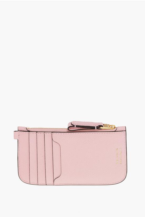  델보 명함지갑 AB0649BKN0 AZADG Pink - DELVAUX