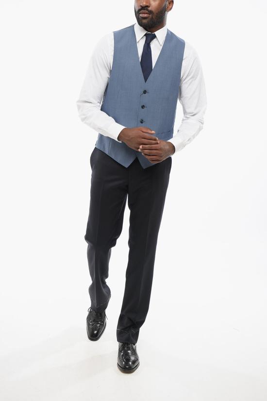  꼬르넬리아니 수트 자켓 89C261 2118414 008 Light blue - CORNELIANI