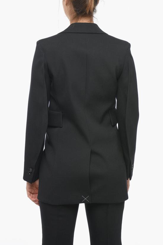  보테가베네타 수트 자켓 738455V1HK0 1000 Black - BOTTEGA VENETA