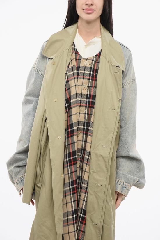  발렌시아가 코트 773224TKP06 2801 Verde Multicolor - BALENCIAGA