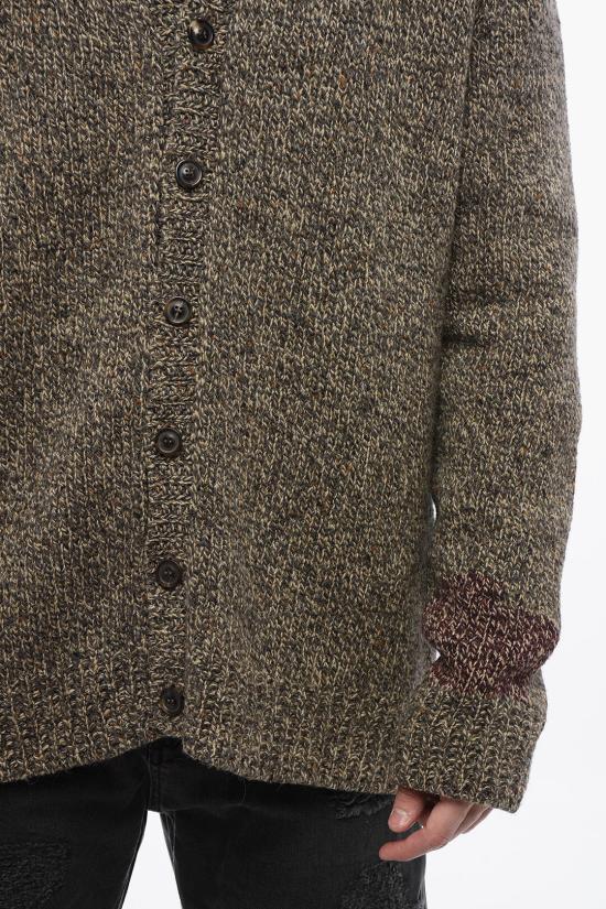  마르지엘라 가디건 S50HP0004 S18405 810F Brown - MAISON MARGIELA