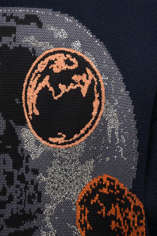  오프화이트 가디건 OMHB019F23 KNI001 4784 Blue - OFF WHITE