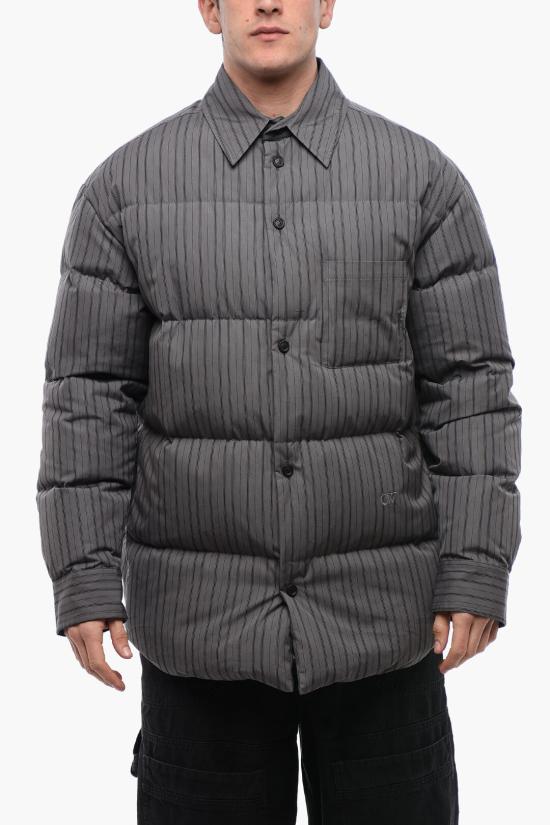  오프화이트 패딩 OMEJ001F23 FAB001 0807 Gray