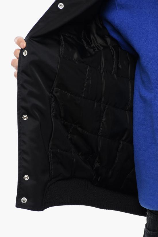  오프화이트 봄버 자켓 OMJA138S24LEA0021001 Black - OFF WHITE