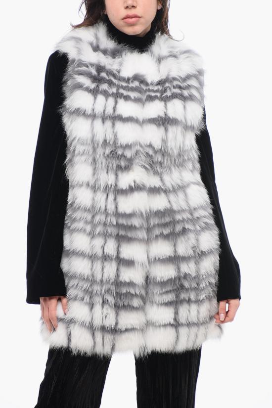  Mad Dam 코트 MAD016FOXGREY WHITE Bianco Grigio