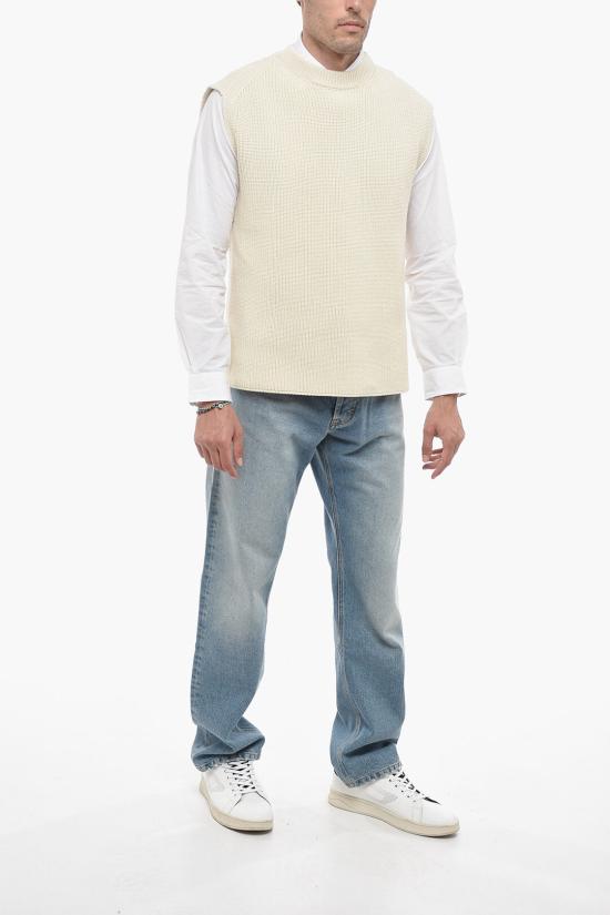  질샌더 긴팔 티셔츠 J21FB0105 J15381 107 Beige - JIL SANDER