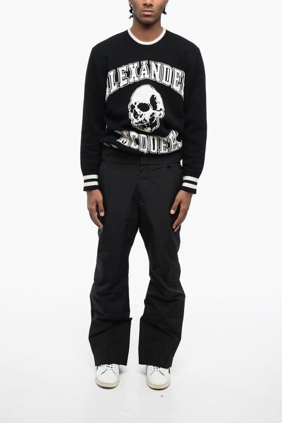  몽클레어 스트레이트 팬츠 2G00005 549SU 999 Black - MONCLER