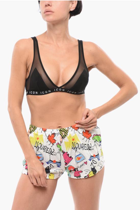  디스퀘어드2 브라 D8R025540 ISA01 010 Black