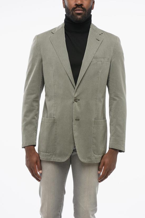  꼬르넬리아니 수트 자켓 676Z70 0008154 001 Green