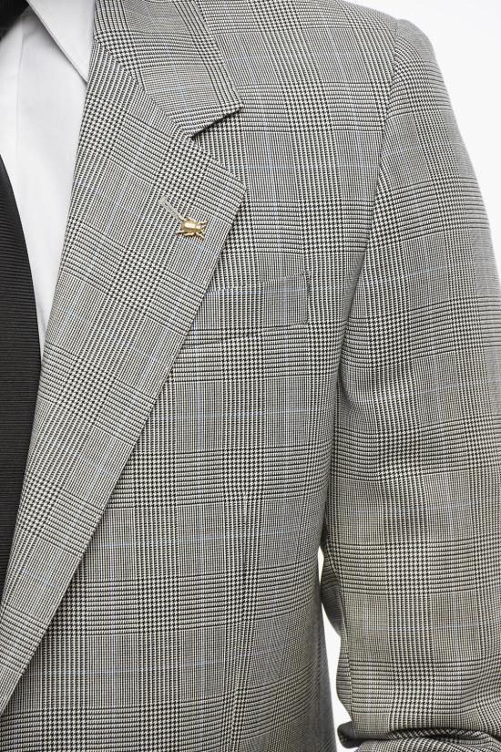  꼬르넬리아니 수트 자켓 876Z10 1167018 013 Black White - CORNELIANI