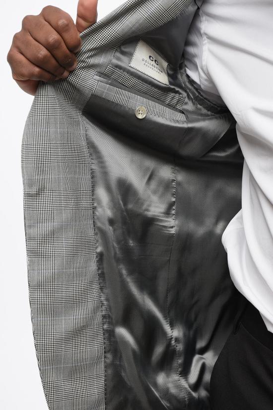  꼬르넬리아니 수트 자켓 876Z10 1167018 013 Black White - CORNELIANI