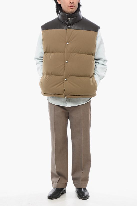  보테가베네타 베스트 751591V1LE09523 Brown - BOTTEGA VENETA