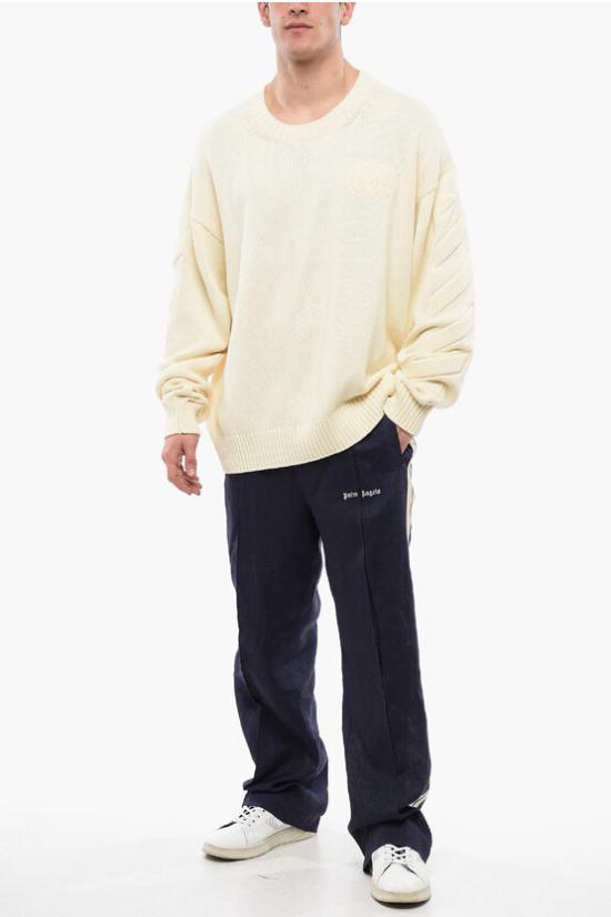  오프화이트 스웨터 OMHE151C99KNI001 6161 Beige - OFF WHITE