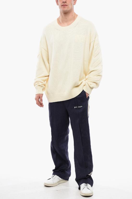  오프화이트 스웨터 OMHE151C99KNI001 6161 Beige - OFF WHITE