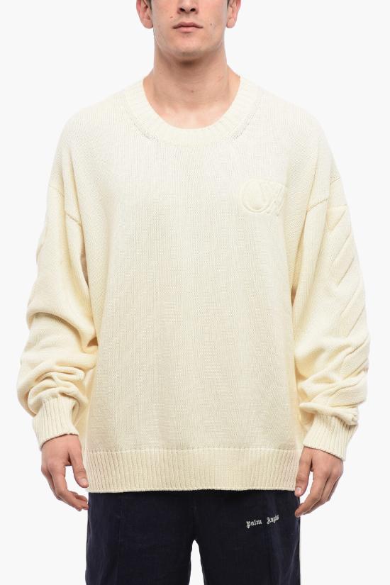  오프화이트 스웨터 OMHE151C99KNI001 6161 Beige