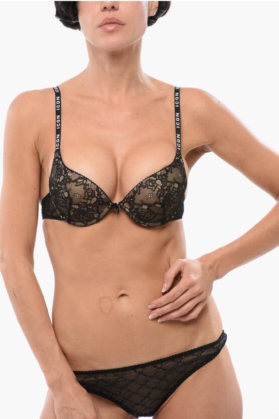  디스퀘어드2 브라 D8RC44020 ISA01 010 Black