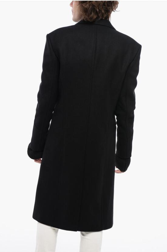  발망 코트 YH1UB030WB06 0PA Black - BALMAIN