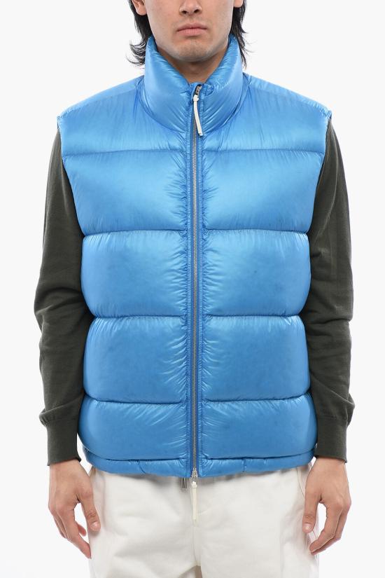  질샌더 패딩 조끼 J47AF0120 J70122 437 Light blue