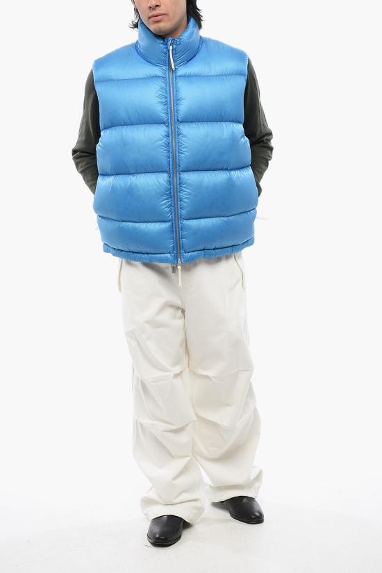  질샌더 패딩 조끼 J47AF0120 J70122 437 Light blue - JIL SANDER