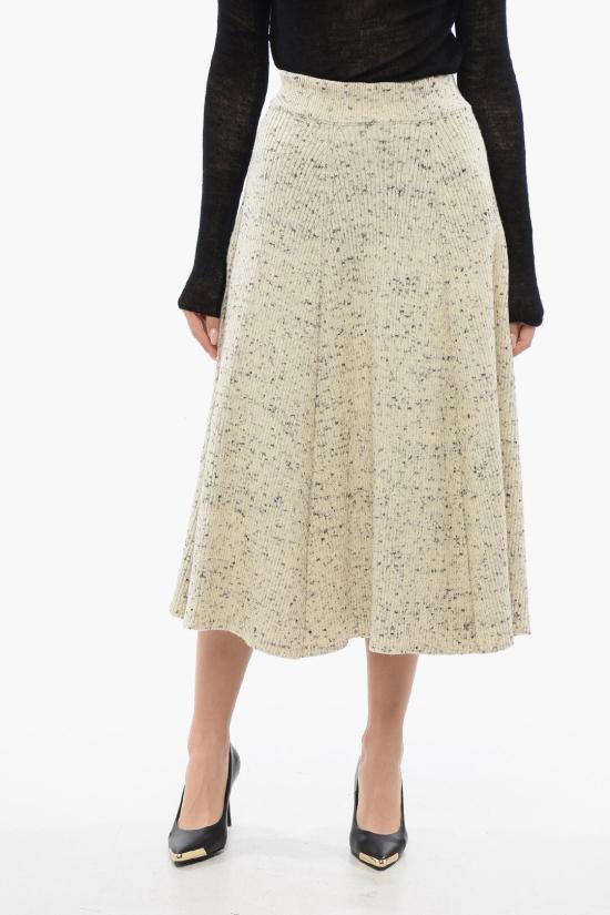  질샌더 롱 스커트 J40MA0117 J14642 280 White