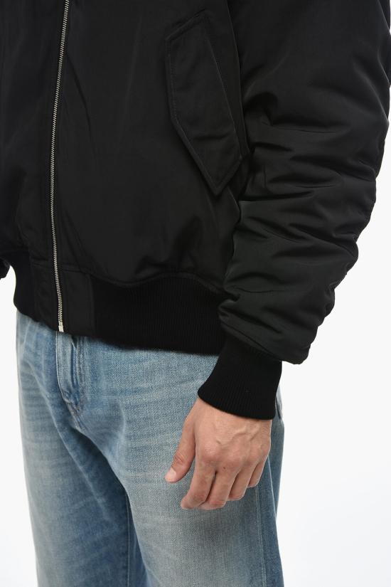  1989 스튜디오 봄버 자켓 D0737 POLYESTER BLACK Black - 1989 STUDIO