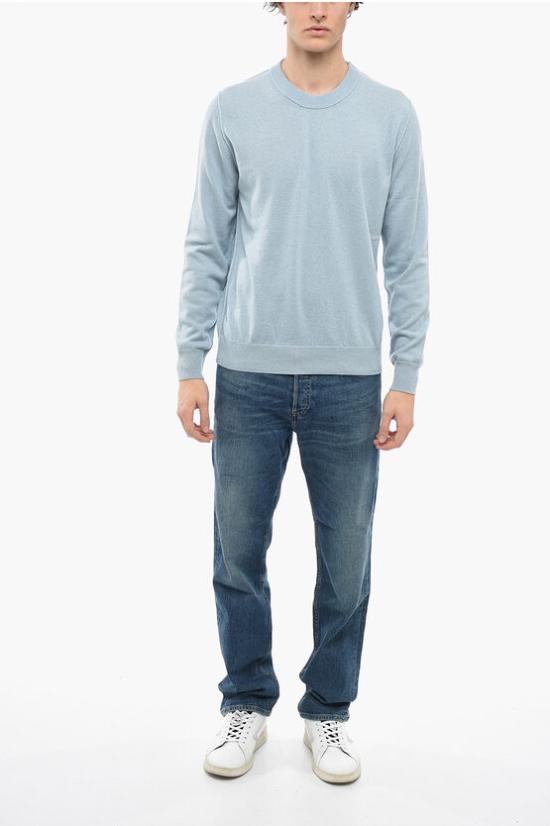  마르지엘라 스웨터 SI1HA0008 S17783 488 Light blue - MAISON MARGIELA