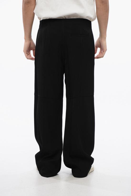  질샌더 스트레이트 팬츠 J21KA0185 J65141 001 - JIL SANDER