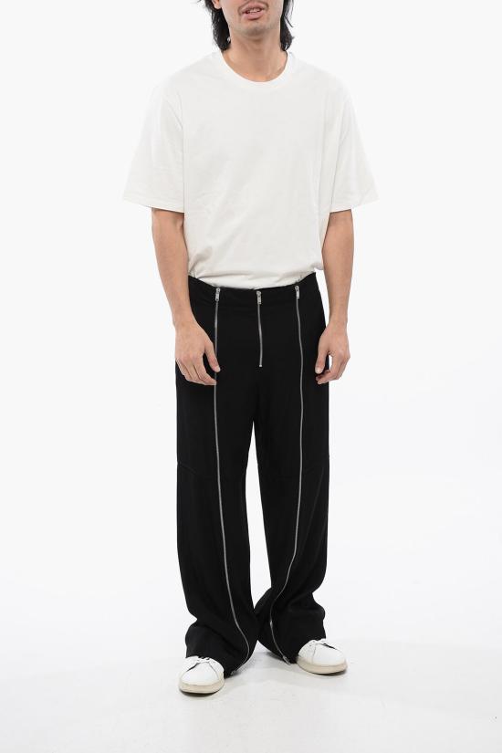  질샌더 스트레이트 팬츠 J21KA0185 J65141 001 - JIL SANDER