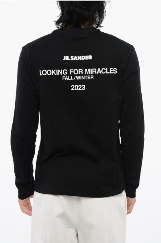  질샌더 스웨터 J22FV0104 JTN241 001 Black - JIL SANDER