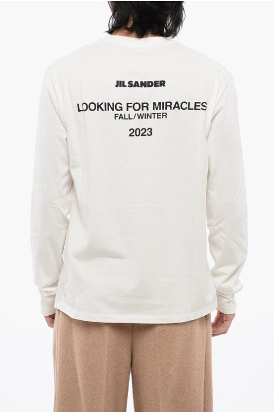  질샌더 스웨터 J22FV0104 JTN241 115 White - JIL SANDER