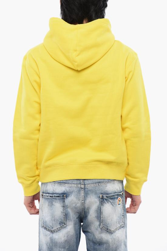  디스퀘어드2 후드 티셔츠 S79GU0003 S25516 171 Yellow - DSQUARED2